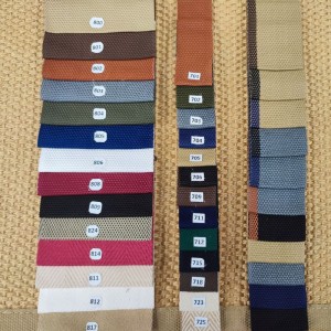 Natural sisal rug edging colors in Corinth, Greece