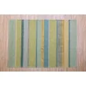 carpet offer in Greece with color: large stripes light green, mint, yellow, green, light blue, gray