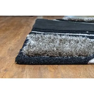 beige anthracite carpet corner Tselios from Lefkos, carpet and linen store in Corinth