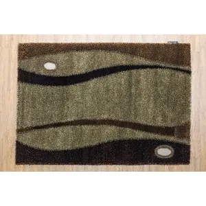 PIERRE CARDIN HANDMADE ARTIFICIAL SILK RUG