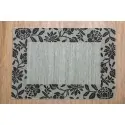 MANCINI CARPET GREY FLORAL 5