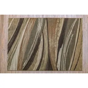 MANCINI CARPET Color: brown with beige-gray veins