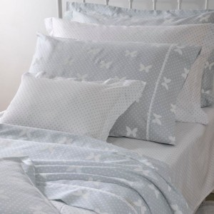 SET KIDS SHEETS BUTTERDOT GREY