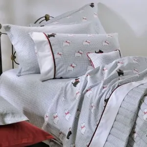 SET KIDS SHEETS SCOTTISH DOG down town home in greece at lefko shop