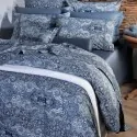 Down Town luxury sheets with lahore boho designs in blue raf