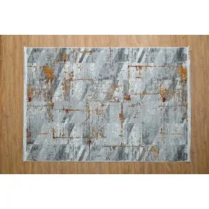 discount carpet color gray - silver with symmetrical brown bronze patterns