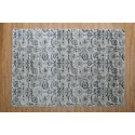 discount carpet Color: beige gray white with black accents and classic vintage design