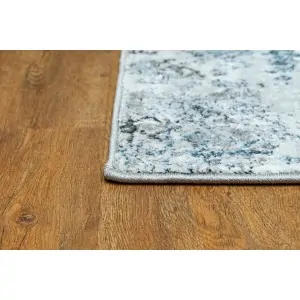 γωνία χαλιού ΣΥΝΘΕΤΙΚΟ ΜΗΧΑΝΗΣ ΓΚΡΙ ΜΠΕΖ BOHO ΣΧΕΔΙΟ αφηρημένο γκρι λευκο