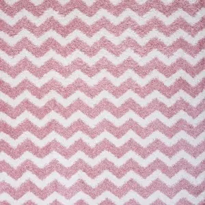 SHAGGY COCOON BABY ROOM RUG PINK