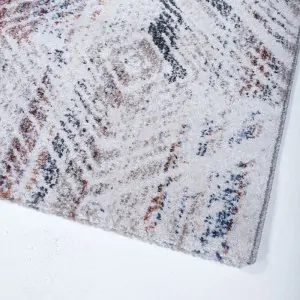 MODERN CARPET MONZA ECRU BEIGE BOHO RHOMBUS 8070/110