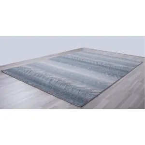 CARPET MODERN THEMA GREY BLUE  4660/933