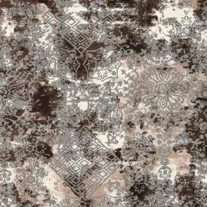CARPET THEMA VINTAGE STYLE BEIGE BROWN 4645/958
