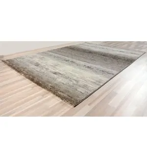 κάτοψη χαλιού Ostia της Colore Colori σε μπεζ καφέ τόνους