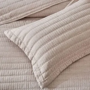 Brown color, Quality: 100% cationic/melange, Pattern: Quilted embroidery