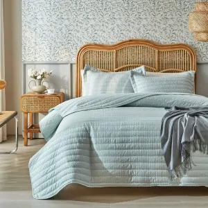 BEDSPREAD DA CAPO AQUA