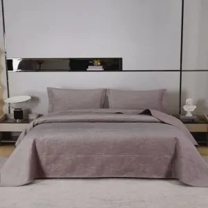bedspread amethyst color from Liolios home company. You will find it in lefko shop in Korinthos