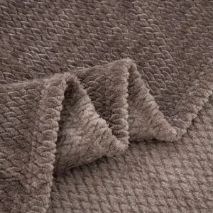 taupe blanket at lefko shop Korinthos, Greece