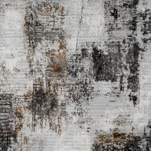 Color: Gold, black, grey ZEN CARPET BY NS CARPETS GREEK BRAND