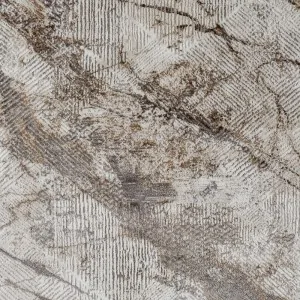 Color: Gold, beige, brown boho rug by ns carpets in leuko shop korinthos