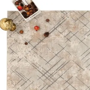 CARPET PALMA BEIGE ABSTRACT 22093