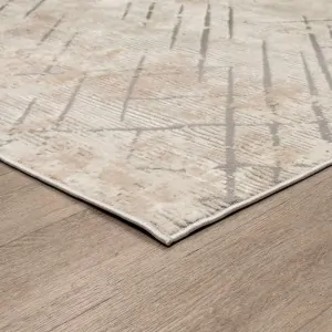 rug PALMA BEIGE GREY ABSTRACT 22093 by new plan in lefko shop korinthia
