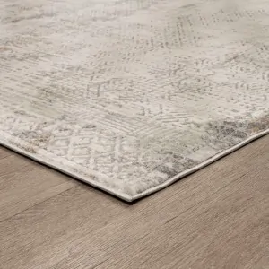 Color: Beige, grey, Quality: Machine made new plan rug in greece