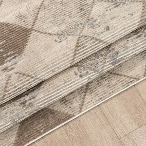 CARPET PALMA BEIGE SQUARES 30675