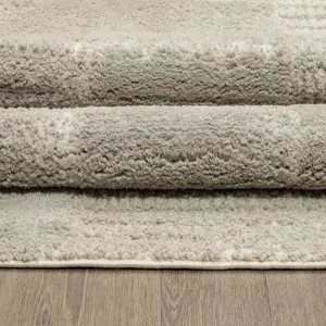 New Plan's Bellini textured carpets bring a sense of luxury WITH BEIGE GREY TONES
