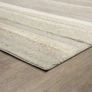 custom dimensions carpet with beige off white linear abstract design in lefko shop greece