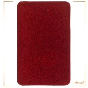 κάτοψη κερασί κόκκινο χαλι Toscana της NS Carpets στις διαστάσεις του χώρου σου