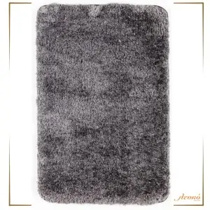 WOVEN SOFT TOUCH CARPET VENUS DARK GREY