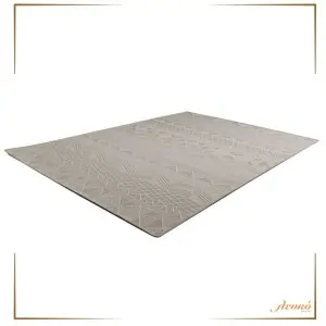 CARPET 4 SEASONS JERSEY BEIGE GEOMETRIC