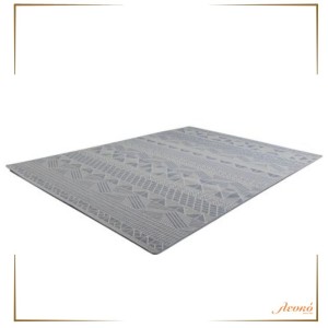 CARPET 4 SEASONS JERSEY GREY GEOMETRIC