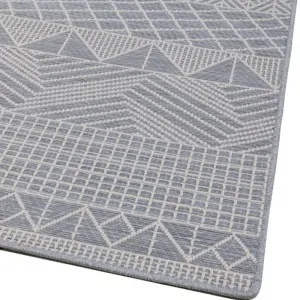 CARPET 4 SEASONS JERSEY GREY GEOMETRIC