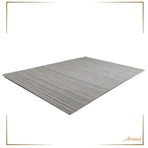 CARPET 4 SEASONS BREEZE GREY PETROL STRIPES 187/13