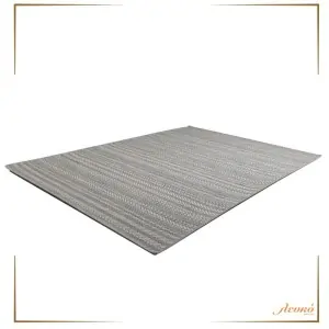 CARPET 4 SEASONS BREEZE GREY PETROL STRIPES 187/13