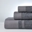 SET BATH TOWELS NEW ROSA DARK GREY 61-1021