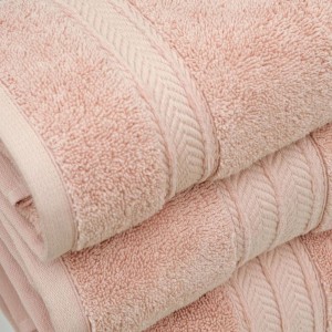 SET BATH TOWELS LISBON ROSE