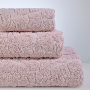 SET BATH TOWELS CLASSIC ROSE 61-1005