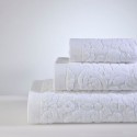 Quality white Classic towels by Down Town, at the store in Corinth, Lefko