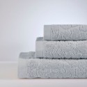Quality grey Classic towels by Down Town, at the store in Corinth, Lefko