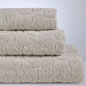 beige classic down town home towels at lefko corinth
