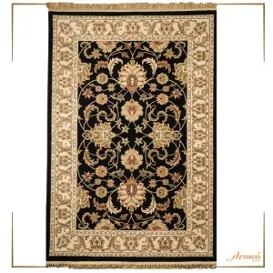 CLASSIC RUG ORIAN 045 BLACK klonaras rugs in lefko shop korinthos