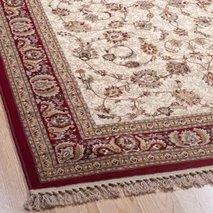 γωνία του κλασικού χαλιού με κρόσια Orian 170 , στο κατάστημα Λευκό, Κόρινθος