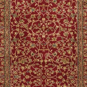 Bordeaux, beige, brown classis rug corridor custom size in Korinthos Lefko