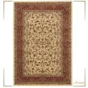 Bordeaux, beige, brown classic rug 1915 Atlantis brand in Greece