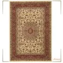 Bordeaux, beige, brown classic 1914 Atlantis Carpets brand in Greece