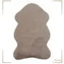 ECO-FUR SKIN SHAPED PUFFY RUG TAUPE FC5 BY NEEW PLAN CARPETS GREECE IN LEFKO