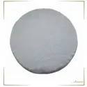 ECO-FUR PUFFY RUG LIGHT GREY FC19 ROTUNDA NEW PLAN CARPETS GREECE