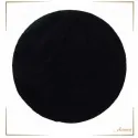 ECO-FUR PUFFY RUG BLACK FC9 ROTUNDA NEW PLAN CARPETS KORINTHOS GREECE